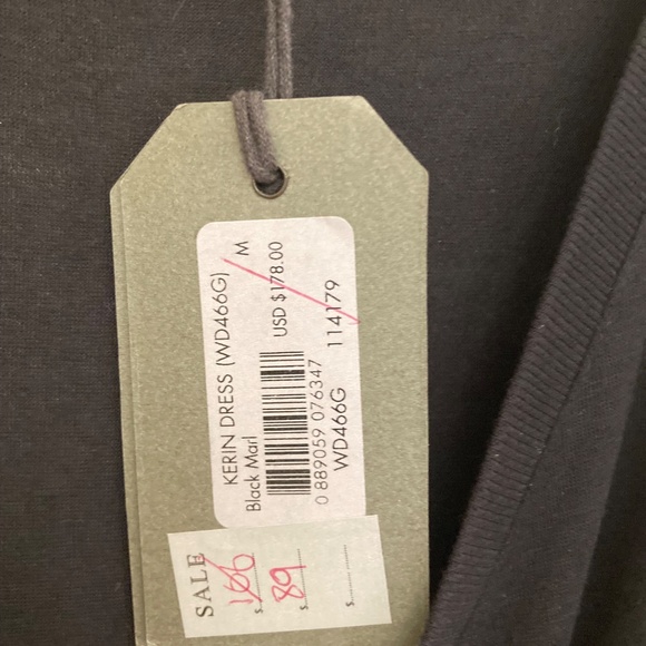 All Saints Black Drop Waist Kerin Dress Small - Picture 5 of 6